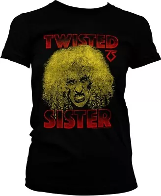 Buy Twisted Sister Dee Snider Girly Tee Damen T-Shirt Black • 28.83£