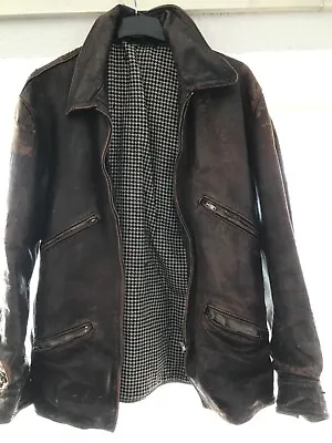 Buy Vintage 1940s/50s Leather Jacket • 79£