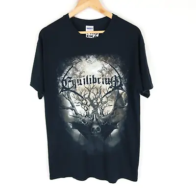Buy Equilibrium Vintage Retro Metal Band Rock T-shirt SZ  L (M6521) • 16.95£