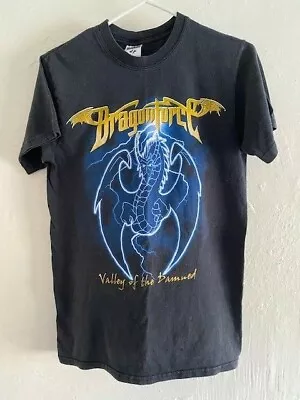 Buy Vintage Dragonforce Valley Of The Damned Shirt Adult Small Power Metal  • 24.10£