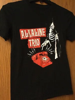 Buy Alkaline Trio - North American Tour 2021 - Black Shirt - Ladies Cut - No Tag • 37.80£