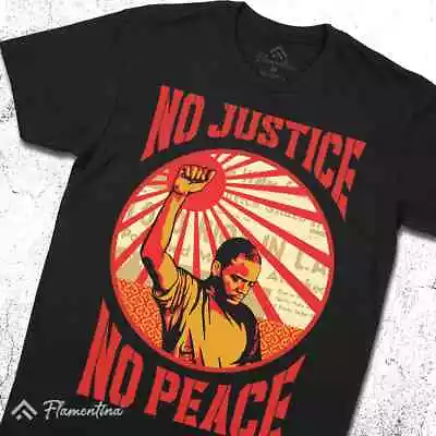 Buy No Justice No Peace T-Shirt Illuminati New World Order Resistance Freedom P985 • 13.99£