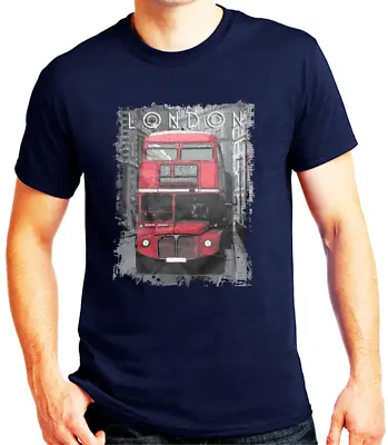 Buy London Bus 15  Graphic Design Picture Unisex ,High Quality Cotton T.shirt Tee • 9.49£