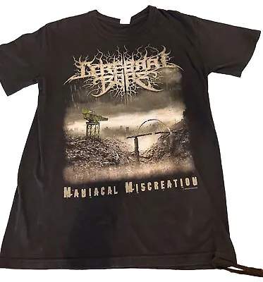 Buy Cerebral Bore - Manical Miscreations Black T-Shirt Size: M Gildan Brand '11 🎸🤘 • 16.70£