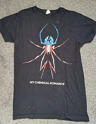 Buy MY CHEMICAL ROMANCE Tour T-Shirt MCR Black SMALL Spider USA 2019 • 35£