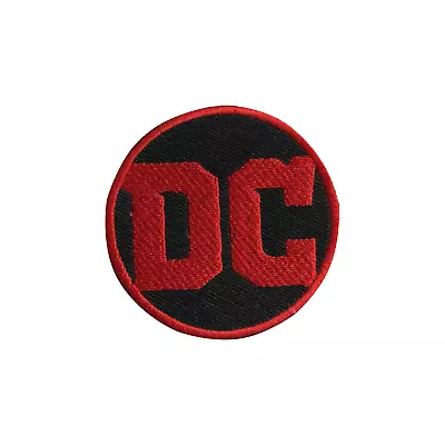 Buy DC Comics Circle Superhero Movie Logo Iron On Sew On Embroidered Patch For Shirt • 2.49£