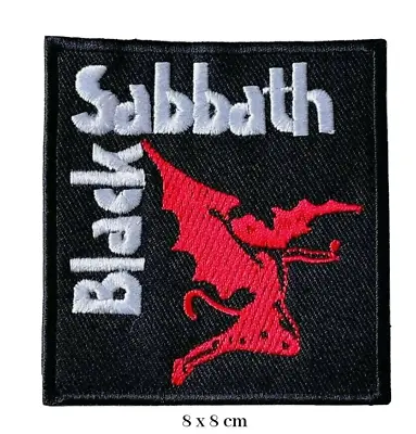 Buy BLACK SABBATH Music Band Patch Sew/Iron On Embroidered Badge Jacket Jeans Bag • 2.49£