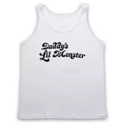 Buy Daddy's Lil Monster Unofficial Harley Quinn Suicide Adults Vest Tank Top • 18.99£