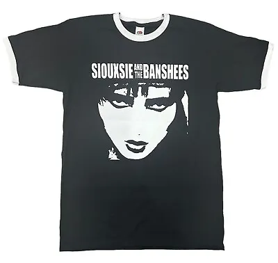 Buy Siouxsie And The Banshees BLACK Ringer T-shirt • 13.99£