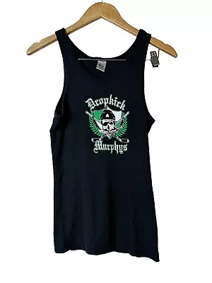 Buy Vintage 90s DropKick Murphys Ribbed Tank Top Womens Large Grunge Punk Skater USA • 17.95£
