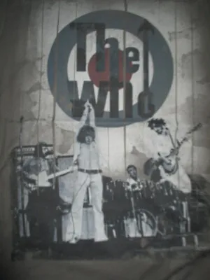 Buy The WHO Concert Tour LG Shirt PETE TOWNSHEND Keith Moon ROGER DALTREY Entwistle • 38.43£