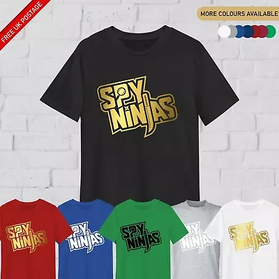 Buy Kids SPY NINJA T Shirt Inspired Youtuber Merch Wild Clay Merch WC PJZ Zorgo • 6.99£