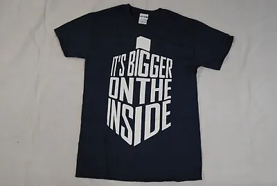 Buy Doctor Who Bigger On The Inside T Shirt New Official Dr Who Rare Bbc Neck Label • 10.99£