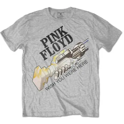 Buy Pink Floyd Wish You Were Here Machine Handshake Official Tee T-Shirt Mens • 15.99£