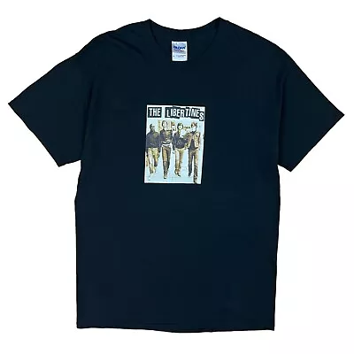Buy THE LIBERTINES Band T Shirt Graphic Black Medium Mens  • 24.95£