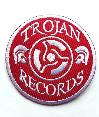 Buy Trojan Records Ska Reggae Skinhead Punk  Rock Music Embroidered Patch Uk Seller  • 3.45£