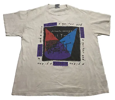 Buy Neil Young Original Vintage 1989 Solo Tour T-shirt XL W2 • 113.80£