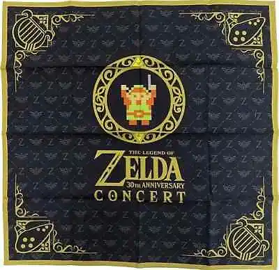 Buy Towel Link Multi Cloth Black The Legend Of Zelda 30Th Anniversary Concert • 51.51£