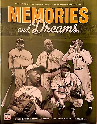 Buy Memories And Dreams Volume 42 Number 2  Legends Of Negro Leagues  Mlb Baseball • 14.84£