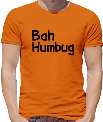 Buy Bah Humbug - Mens T-Shirt - Christmas Xmas Santa Gift Funny Scrooge • 13.95£