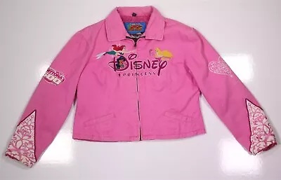 Buy JH Design Jeff Hamilton Disney Princess Daytona 500 Pink Denim Jacket~ Large • 1,445.67£