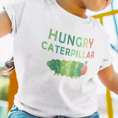 Buy The Hungry Caterpillar T-Shirt - Classic World Book Day Colourful Butterfly Gift • 7.99£