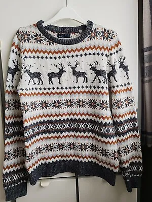 Buy Next Boys Christmas Jumper Size 13 - 14 Years Excellent  • 23£