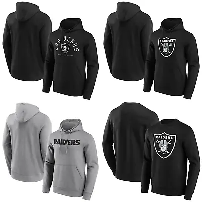 Buy Las Vegas Raiders Hoodie Sweatshirt NFL Men's Fanatics Top - New • 29.99£
