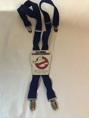 Buy The Real Ghostbusters Kids Suspenders 1984 Vintage • 8.50£