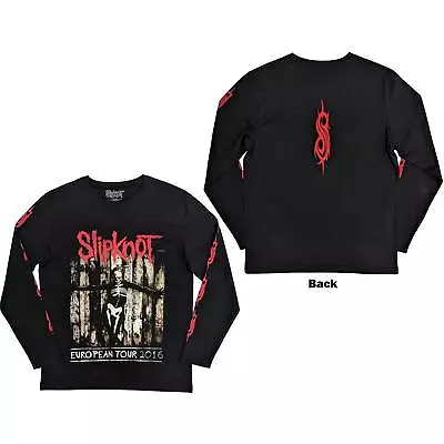 Buy Slipknot - Unisex - T-Shirts - Medium - Long Sleeves - Skeleton Flag - K500z • 21.66£