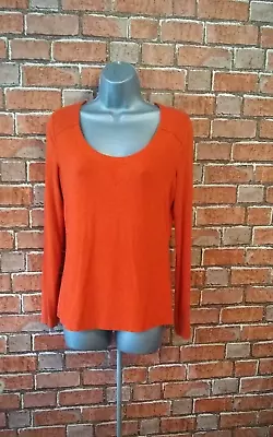 Buy Karen Millen Orange Top Size 10 • 4.50£