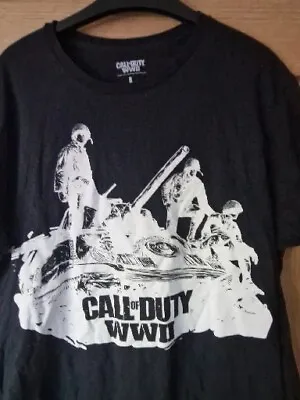 Buy  T Shirt Activision Call Of Duty WWII Collectors Item Size Large • 4.49£