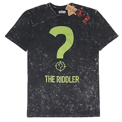 Buy Official DC The Batman - The Riddler Paint Splatter T-shirt • 12.99£