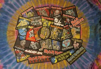 Buy Iron Maiden - Choice Of 29 Official Patches (Killers/Powerslave/Trooper/Etc) • 3£