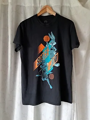 Buy Space Jam Black Cotton T Shirt Size M • 7.50£