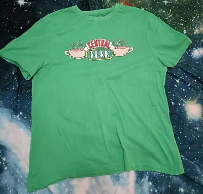 Buy Friends Central Perk ☕ Green XL T-Shirt • 8.70£