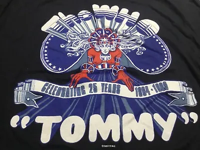 Buy Vintage The Who Celebrating 25 Years 1964 / 1989 Tommy In Concert Size Xl 46-48 • 28£