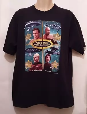 Buy Star Trek T Shirt Size Large  Screen Stars Fruit Of The Loom • 14.99£