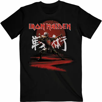 Buy IRON MAIDEN Unisex T- Shirt - Senjutsu Eddie Archer Kanji - Black Cotton  • 16.99£