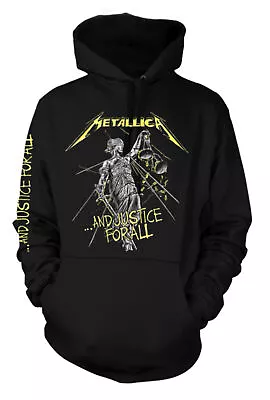 Buy Metallica And Justice For All James Hetfield Official Hoodie Hooded Top • 49.92£