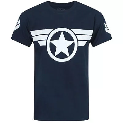 Buy Captain America Mens Super Soldier T-Shirt NS5471 • 14.39£