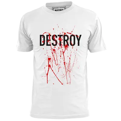 Buy Mens Destroy Punk Rock T Shirt Pistols Ruts Clash • 10.99£