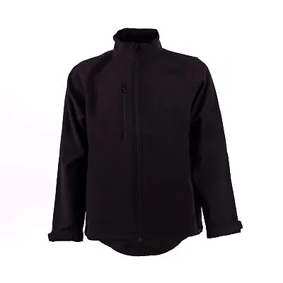 Buy Mens  Soft Shell Fleece Lined Waterproof Windproof Outdoor Work Jacket • 20.99£