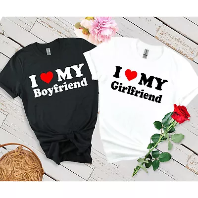 Buy Happy Valentines Day Tshirt Girlfriend Boyfriend Family Love Gift Unisex Top Tee • 10.99£