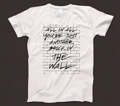 Buy Another Brick In The Wall T Shirt 1000 Prog Rock 70s Music Pink Floyd Dark Side • 12.95£