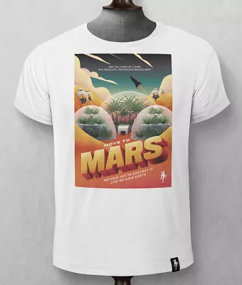 Buy Dirty Velvet Clothing - Organic 'Life On Mars' T-shirt (2XL & 3XL) • 17.50£