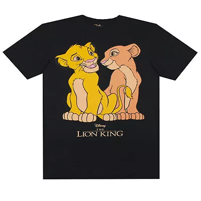 Buy The Lion King Womens/Ladies Simba And Nala Boyfriend T-Shirt NS5924 • 13.71£