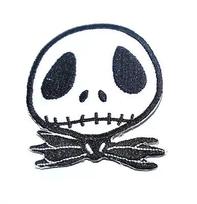 Buy Iron On Patch Iconic The  Nightmare Before Christmas Jack Sellington • 4.99£