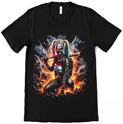 Buy Mens Black Superhero Villains T-shirt Top Tee Unisex Cotton XS -2XL SH28 • 13.49£