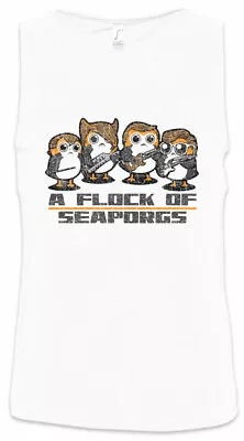 Buy A Flock Of Seaporgs Men Tank Top Star Porg Porgs Fun Wars Band Music Teacher • 23.99£